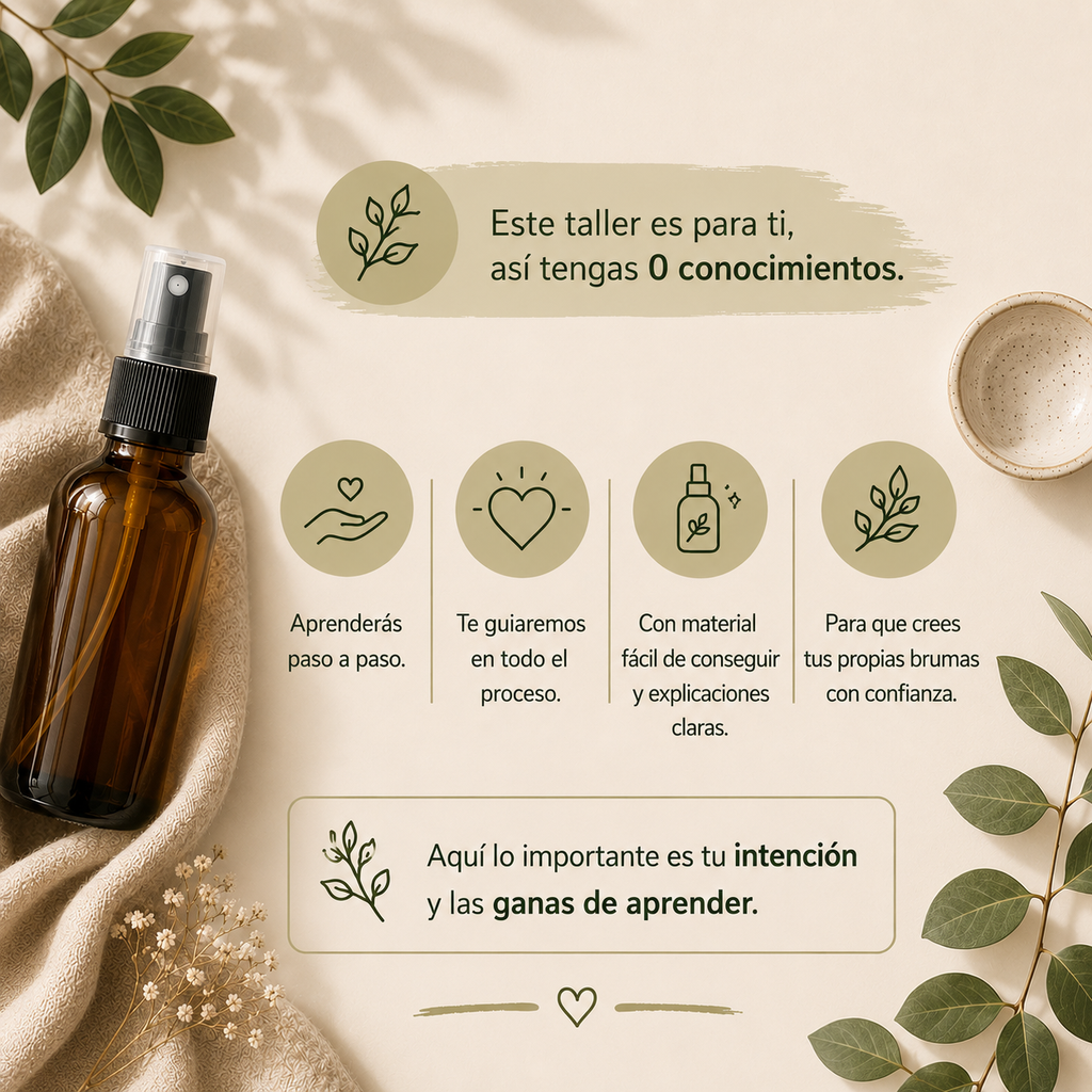 Taller de Brumas Terapéuticas y Energéticas