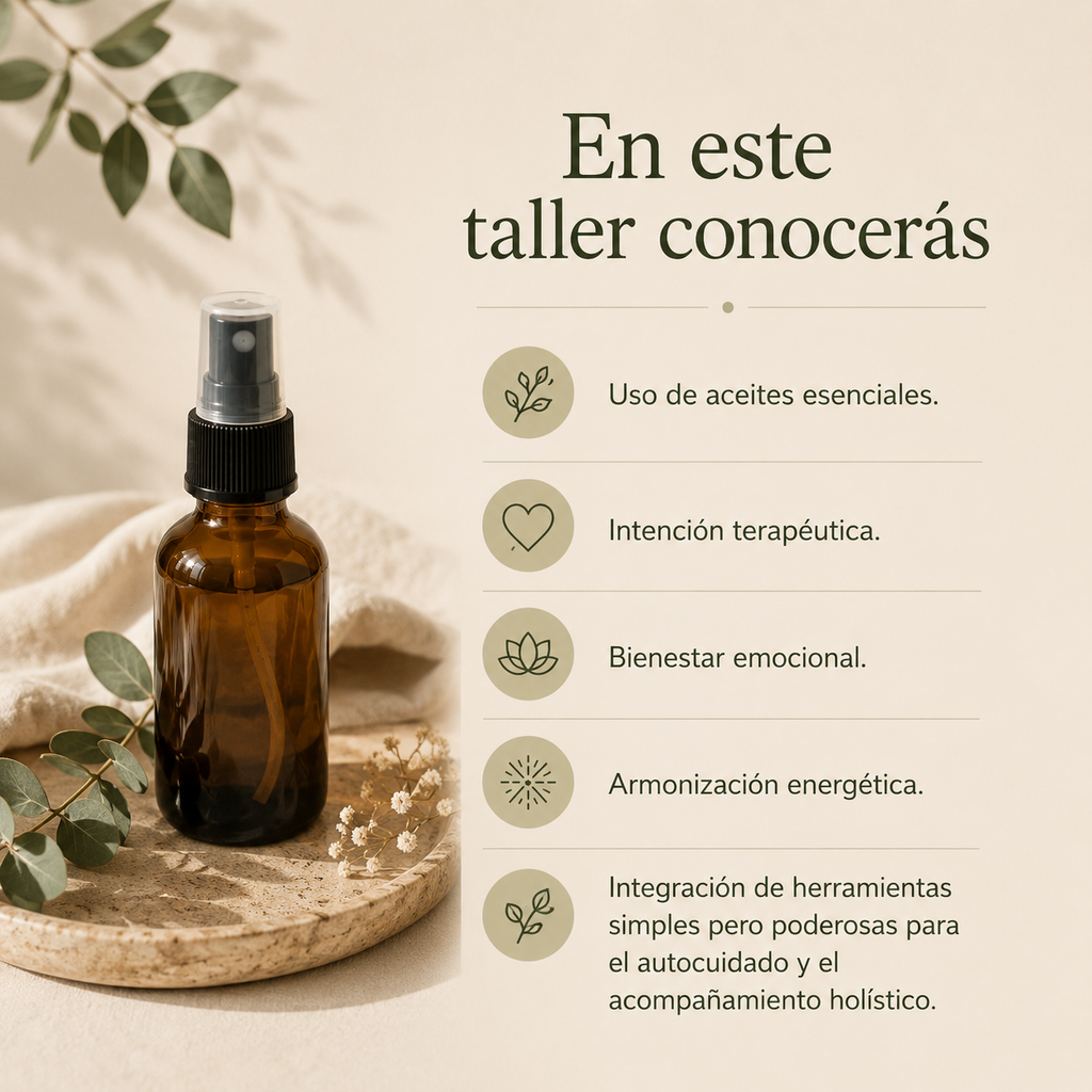Taller de Brumas Terapéuticas y Energéticas
