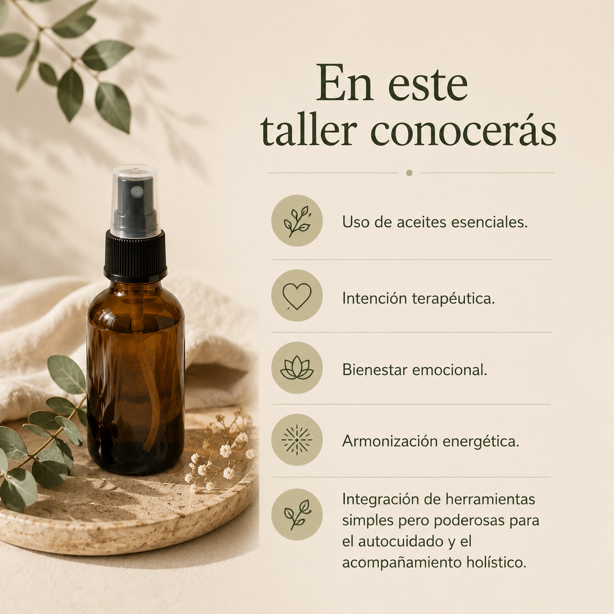 Taller de Brumas Terapéuticas y Energéticas